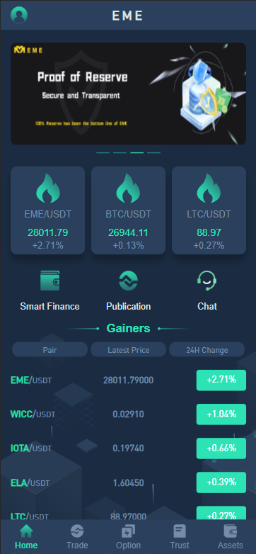 多国言区块链交易所源码/EME交易所/期权交易/申购/币币秒合约交易所/带搭建教程